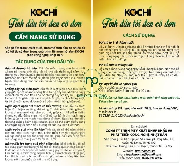 công nghệ in ấn tỏi đen sắc nét